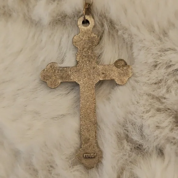 🟢 Rosary Cross Bracelet - Picture 8 of 10